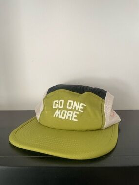 Go One More Green Performance Trucker Hat